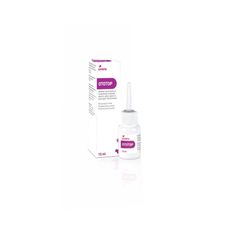 Picaturi auriculare, OTOTOP, 15 ml (Farmacie)