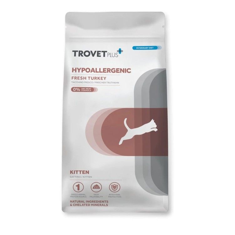 Trovet Plus Kitten Hypoallergenic, Curcan, 2.5 kg