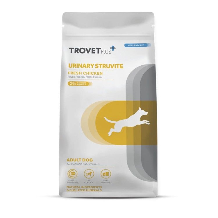 Trovet Plus Adult Dog Urinary Struvite, Pui, 3 kg
