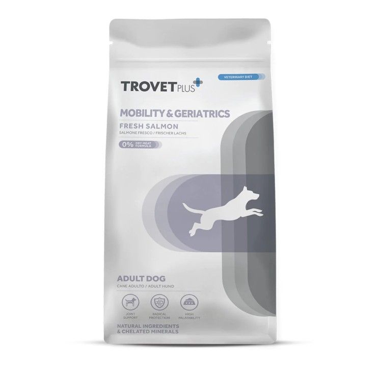 Trovet Plus Adult Dog Mobility & Geriatrics, Somon, 3 kg
