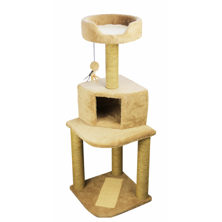 Pawise Ansamblu de Joaca pentru Pisici, 45x45x128 cm