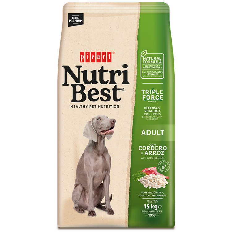 NUTRIBEST DOG (PREMIUM) MIEL SI OREZ 15KG
