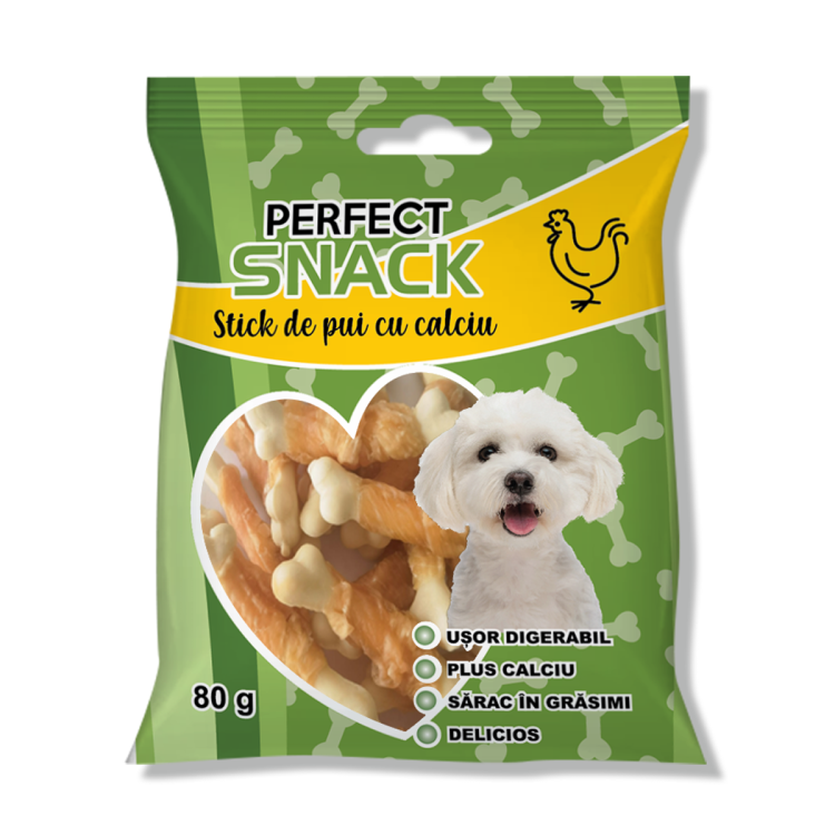 PERFECT SNACK STICK PUI CU CALCIU 80G