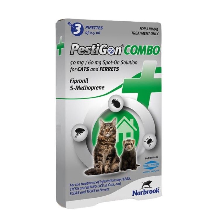 PestiGon Combo Cat 50 mg  60 mg, 3 pipete