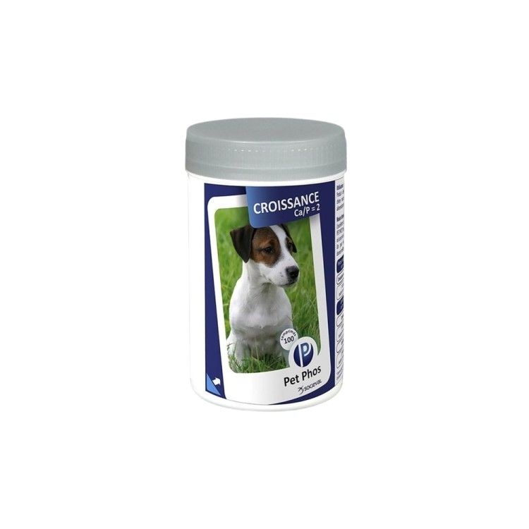 Pet Phos Croissance (Ca/P=2), 100 comprimate (OTC)