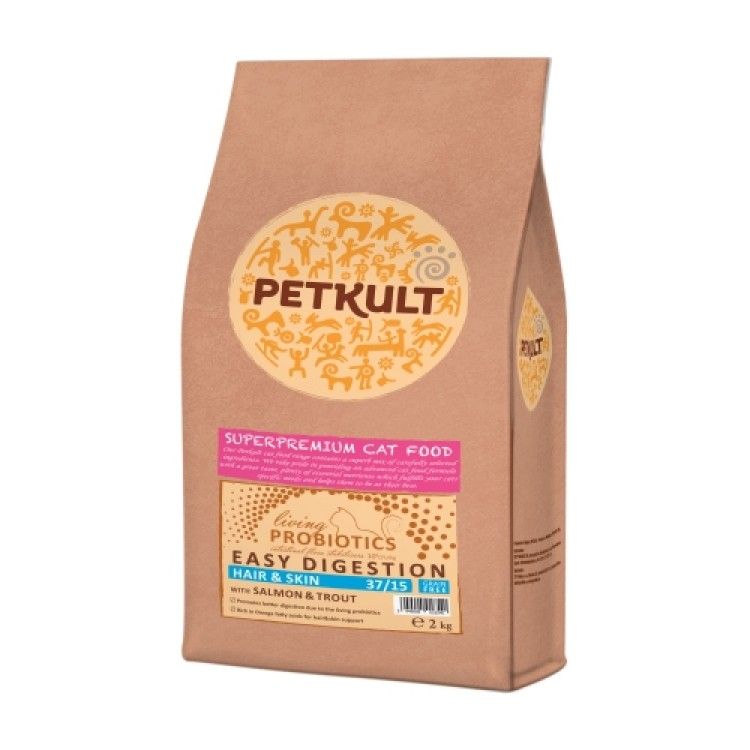 Petkult Cat Probiotics Hair and Skin, 2 kg