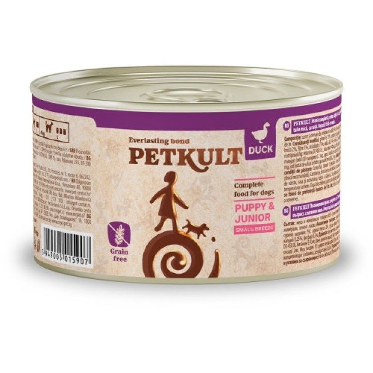 Petkult Mini Junior Rata, 185 g