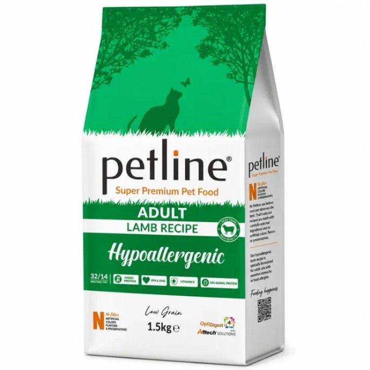 Hrana uscata pisici, Petline Hypoallergenic Adult, Miel, 1.5 kg (Hrana Uscata - Pisici)