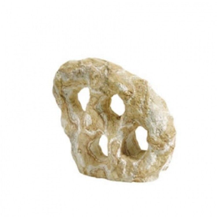 Piatra curcubeu sculptata 4 gauri/ Carved Rainbow 4 hole/ pret pe buc