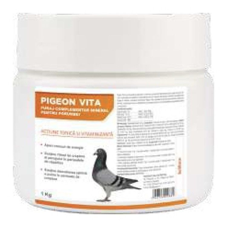 PIGEON VITA, Pasteur, pulbere orala pentru porumbei, 1 kg (Farmacie)
