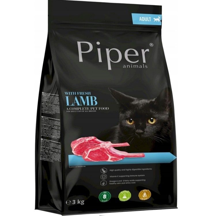Piper Adult Cat, Miel, 3 kg (Hrana Uscata - Pisici)
