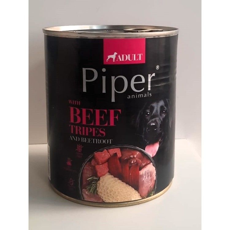 PIPER WITH BEEF TRIPES AND BEETROOT 12x800  g