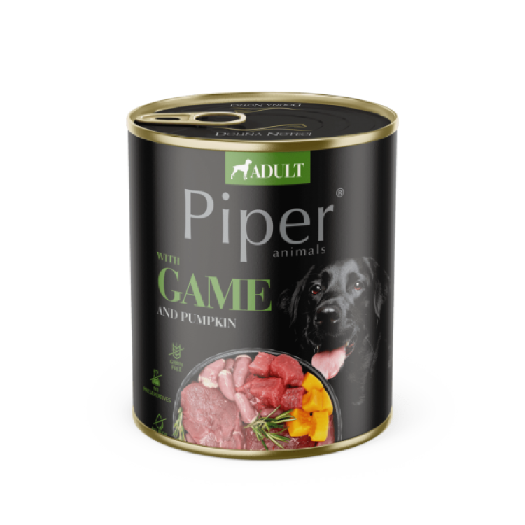 Piper Adult Dog, Vanat Si Dovleac, 800 g