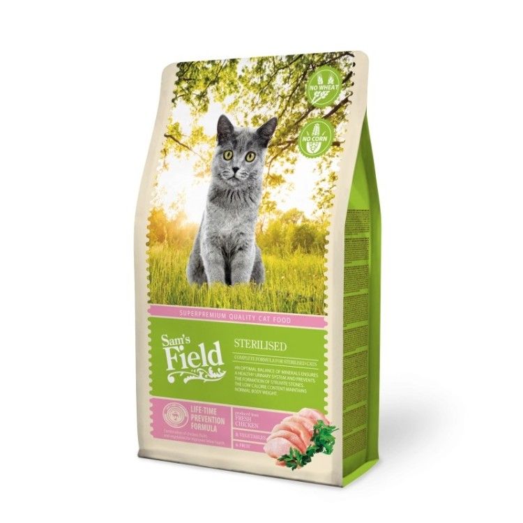 Sam´s Field Cat Sterilized, 2.5 kg