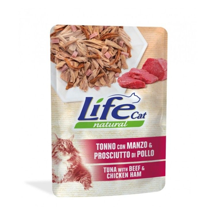 Hrana Umeda Pisici, Life Cat, Ton, Vita & Sunca, 70 g (Hrana Umeda - Pisici)