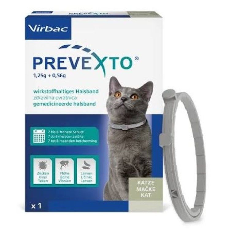 PreveXto Zgarda Antiparazitara Pisici (Farmacie - Antiparazitare)