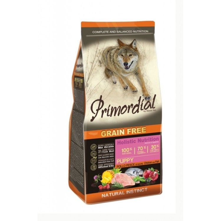 PRIMORDIAL G.F. HOLISTIC DOG PUPPY CHICKEN&SEA FISH