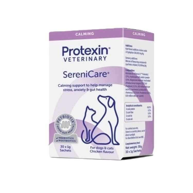 Protexin Serenicare, Caini si Pisici, 30 plicuri x 1 g (OTC)