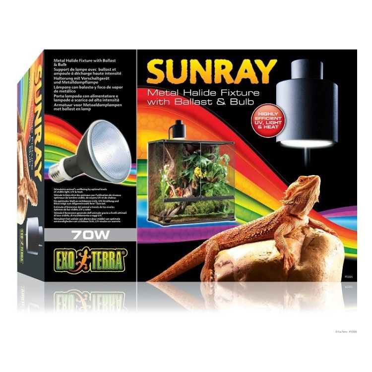 LAMPA SET EXO TERRA SUNRAY 70 W PT2325