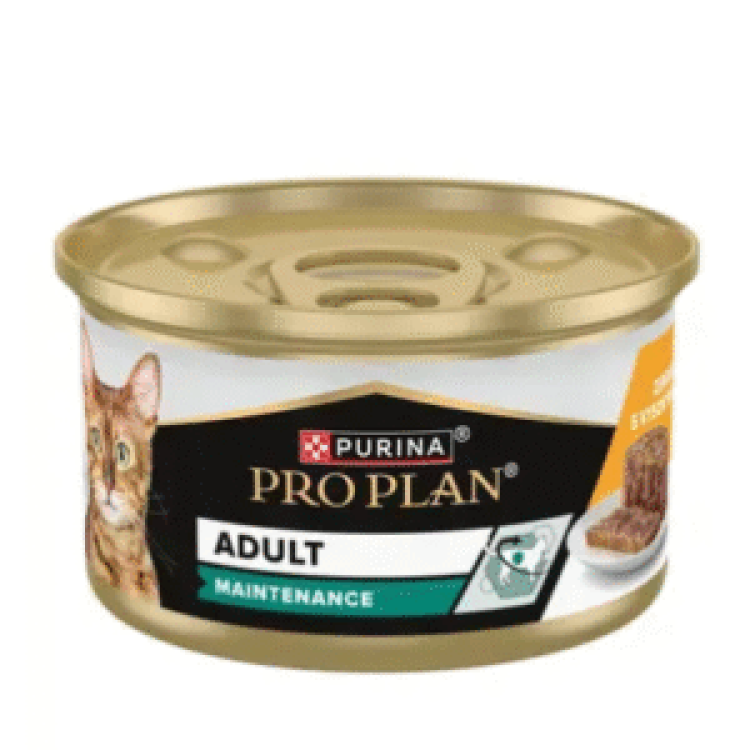 PURINA PRO PLAN Cat Wet Can, Adult Maintenance, 85 g (Hrana Umeda - Pisici)