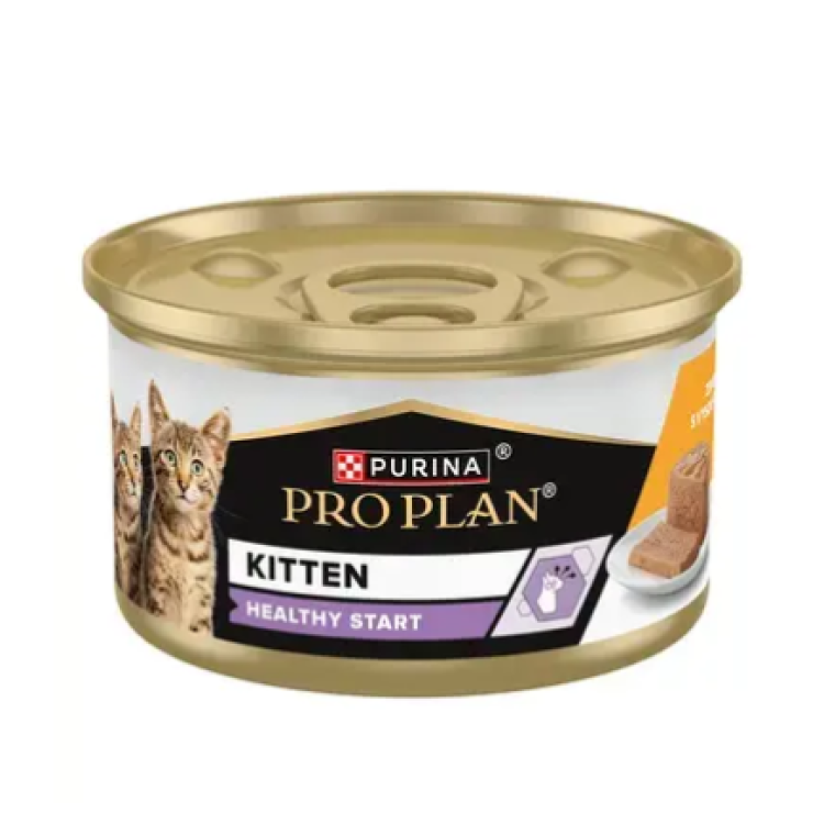 PURINA PRO PLAN Cat Wet Can, Healthy Start Kitten, 85 g (Hrana Umeda - Pisici)