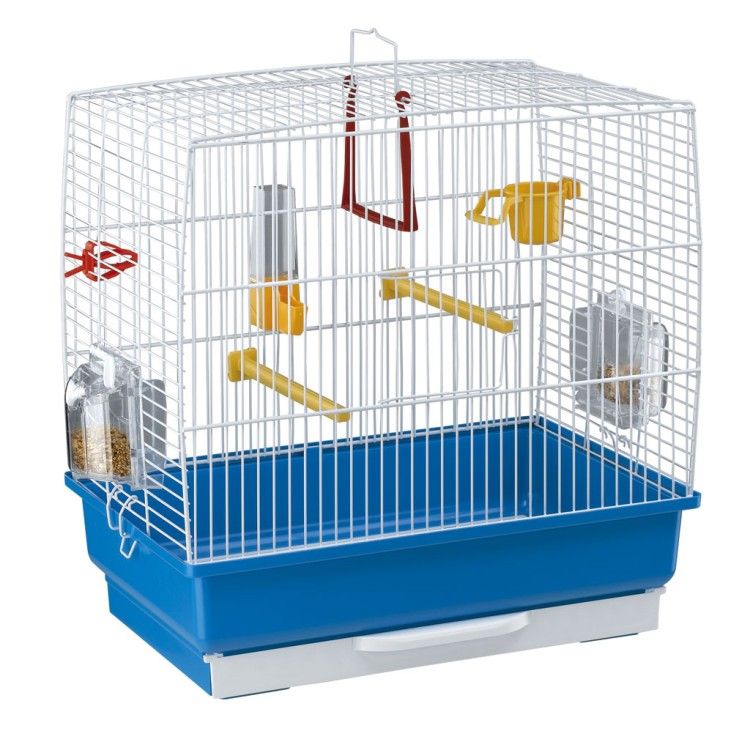 Colivie Rekord 2 Albastru / Alb, 39 x 25 x 41 cm