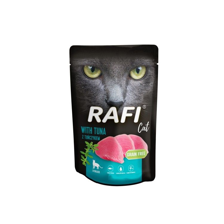 Hrana Umeda Pisici Sterilizate, Rafi Cat, Ton, 100 g (Hrana Umeda - Pisici)