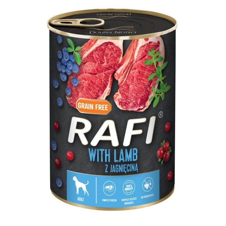 Hrana Umeda Caini, Rafi Dog, Miel si Afine, 400 g (Hrana Umeda - Caini)