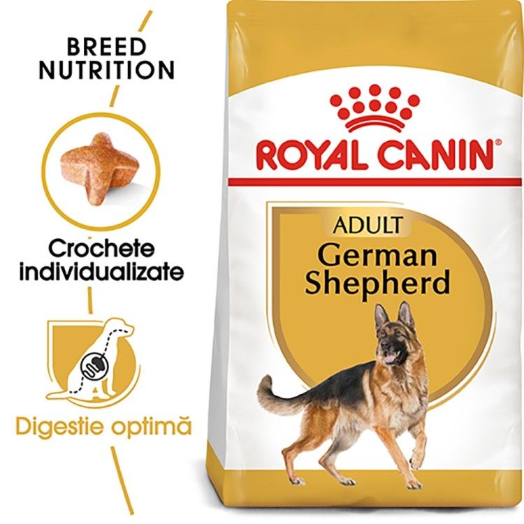 Royal Canin German Shepherd Adult hrana uscata caine Ciobanesc German (Hrana Uscata - Caini)