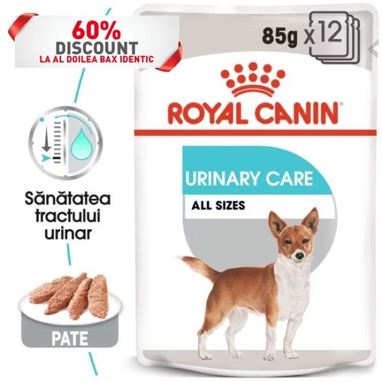 Royal Canin Urinary Care Adult hrana umeda caine, sanatatea tractului urinar (pate), 12 x 85 g