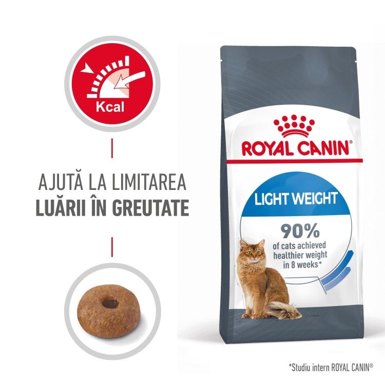 Royal Canin Light Weight Care Adult  hrana uscata pisica, limitarea cresterii in greutate, 8 kg 