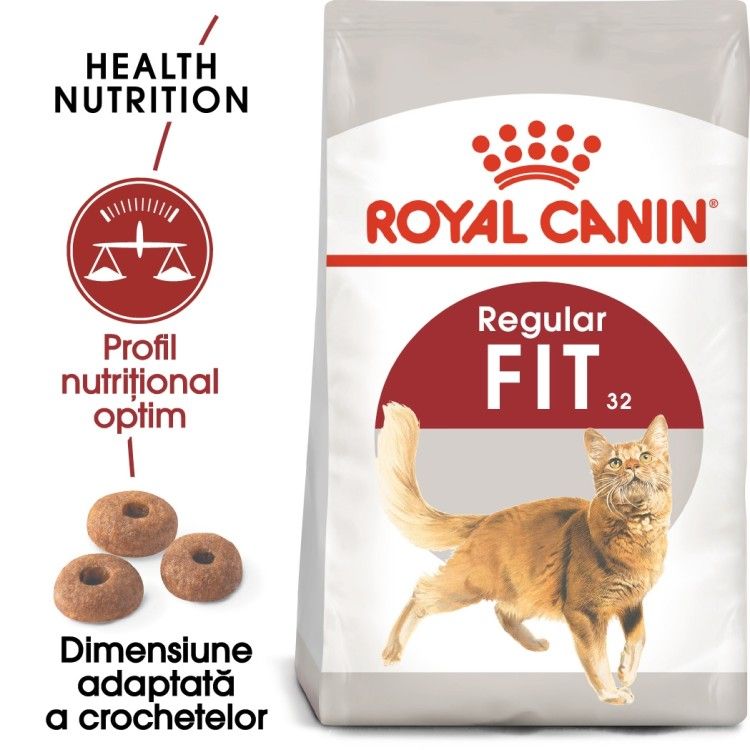 Royal Canin Fit32 Adult hrana uscata pisica, activitate fizica moderata, 400 g 