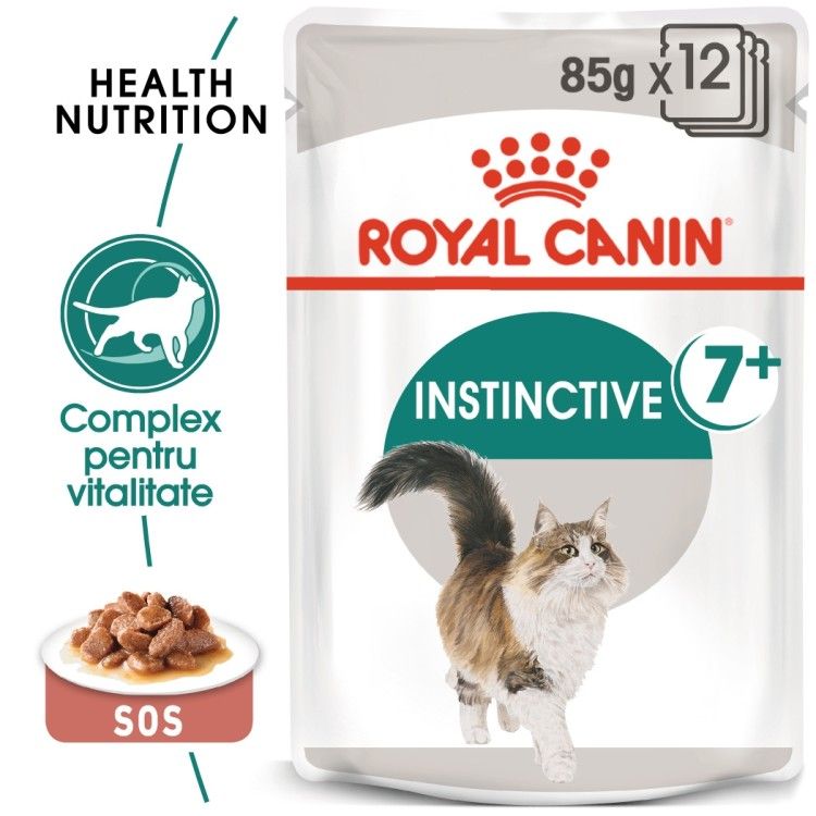 Royal Canin Feline Instinctive 7+, 12 x 85 g - plic