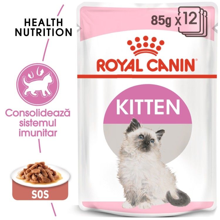 Royal Canin Kitten Instinctive Gravy, 12 x 85 g - plic