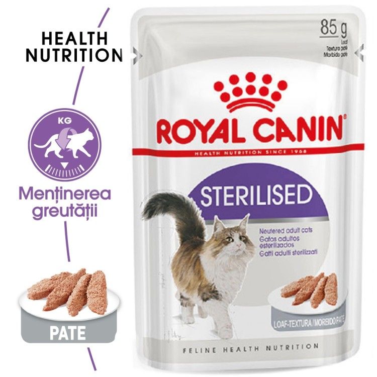 Royal Canin Sterilised Loaf, 1 plic x 85 g - plic