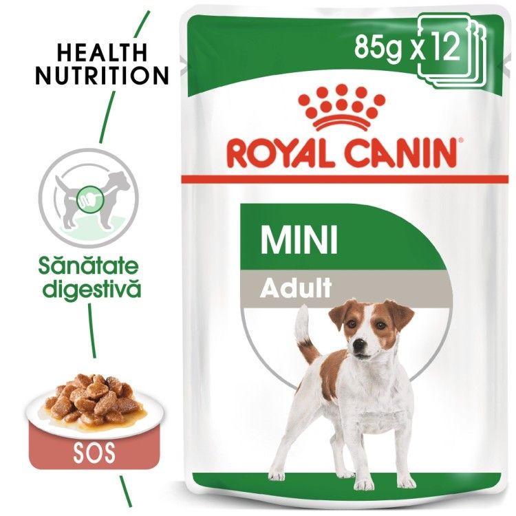 Royal Canin Mini Adult, 12 x 85 g - plic