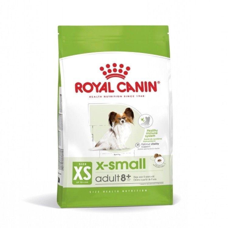 ROYAL CANIN X-Small Adult 8+ hrana uscata caine, 1.5 kg (Hrana Uscata - Caini)