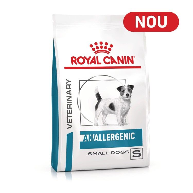 ROYAL CANIN Anallergenic Small Dog, XS-S, dieta veterinara, hrana uscata caini, alergii alimentare, 3 kg (Diete Veterinare - Caini)