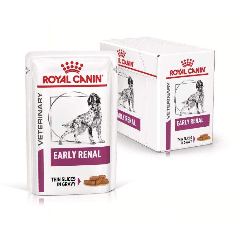 ROYAL CANIN Early Renal, XS-XL, dieta veterinara, plic hrana umeda caini, sistem renal, (in sos), bax, 12x100 g (Diete Veterinare - Caini)