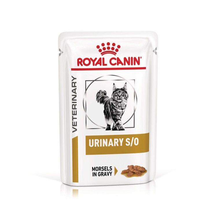 ROYAL CANIN Urinary S/O, dieta veterinara pisici, sistem urinar, (in sos), 85 g (Diete Veterinare - Pisici)