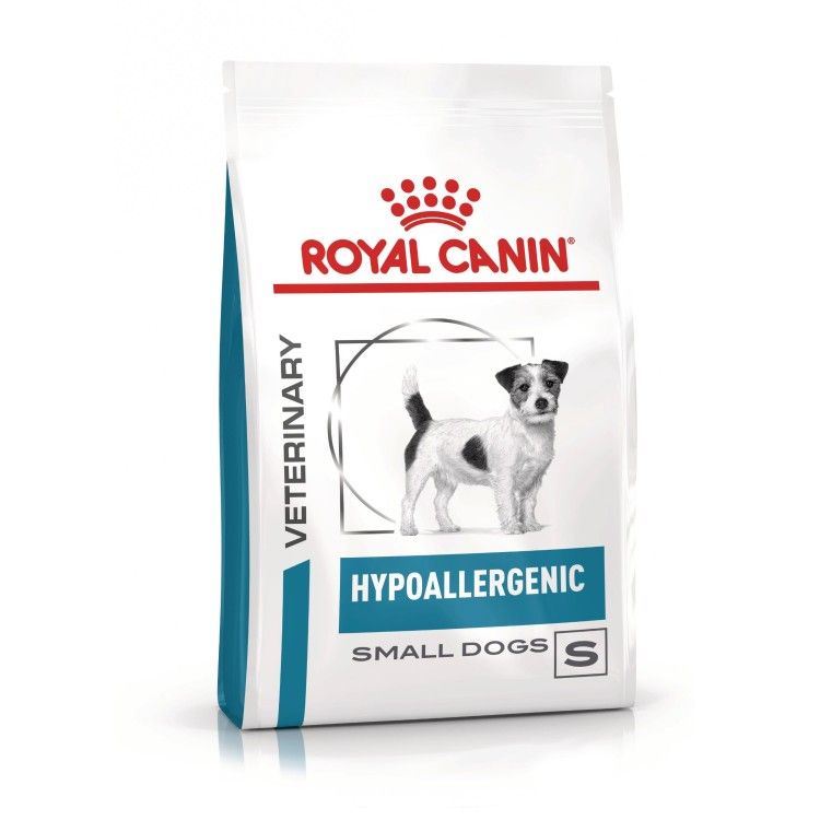 ROYAL CANIN Hypoallergenic Small Dog, XS-S, dieta veterinara, hrana uscata caini, alergii alimentare, 3.5 kg (Diete Veterinare - Caini)