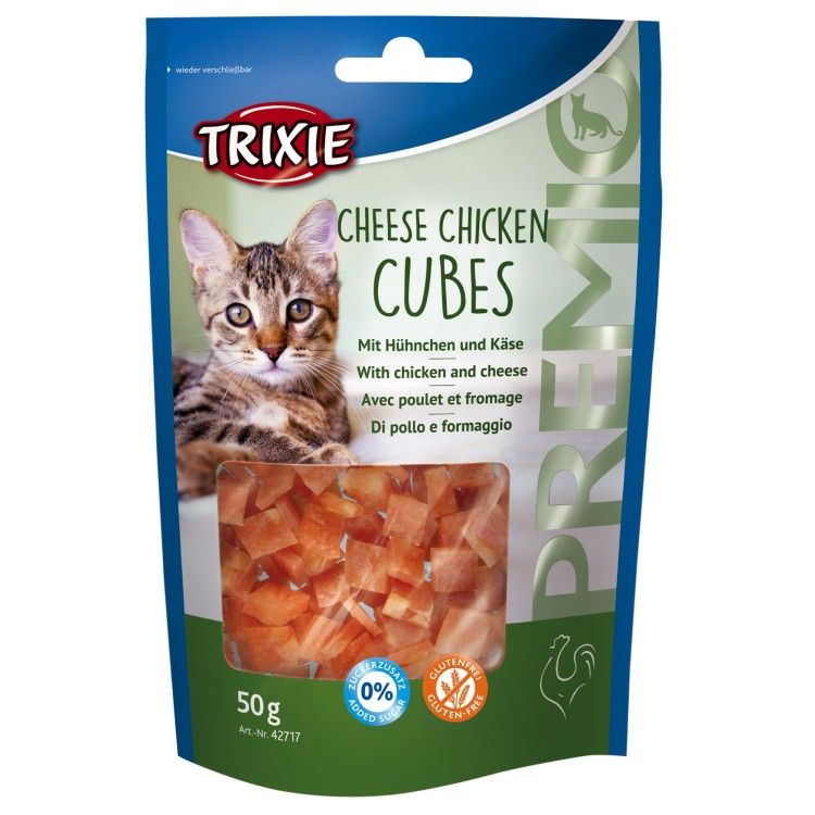 Recompensa Premio Pisica Cub cu Pui si Cascaval 50 g 42717