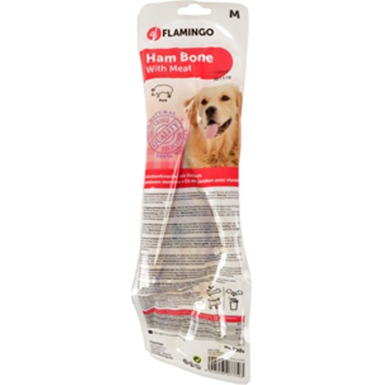 RECOMPENSE PENTRU CAINI OS  FEMUR NATURAL CU CARNE 190/300GR/2010030