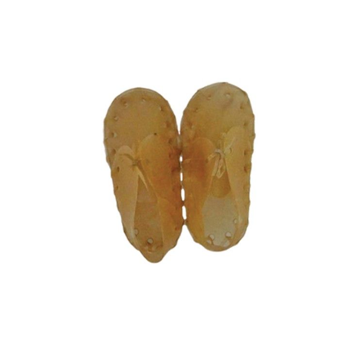PANTOF PIELE NATURAL12.5CM 20/SET/RD1006