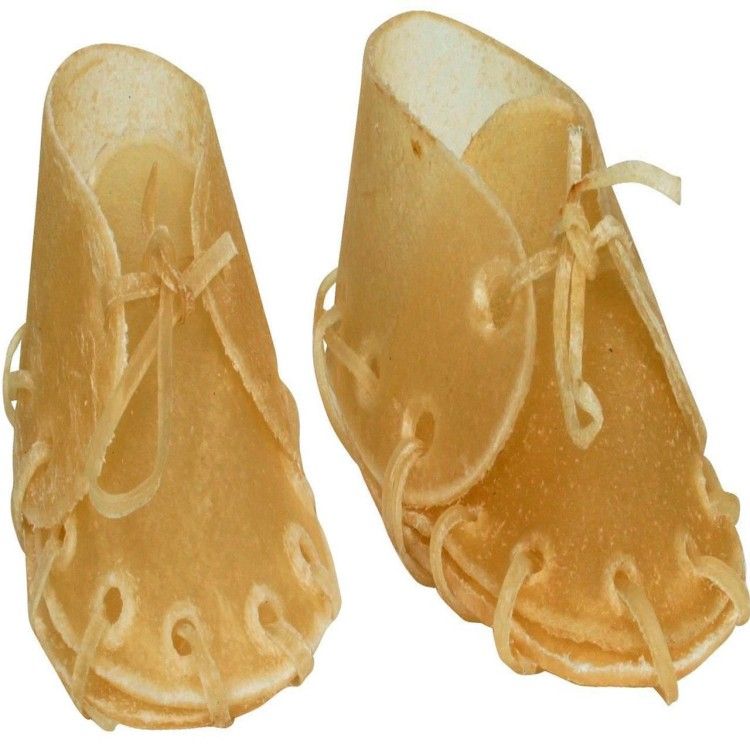 PANTOF PIELE NATURAL 20CM 10/SET/RD1008