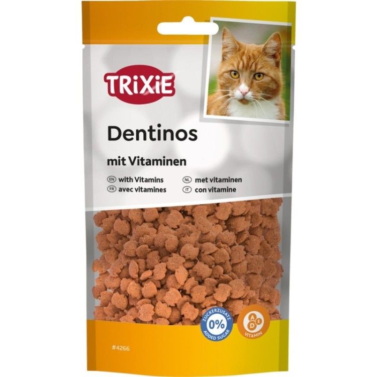 Recompense Pentru Pisici, Denta Fun, Dentinos Cu Vitamine, 50 g (Delicii - Pisici)