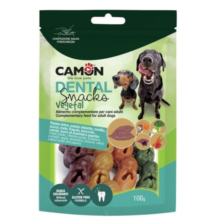 CAM-AE368 RECOMPENSE DENTITIE MIX VEGGIE BELLS 100G