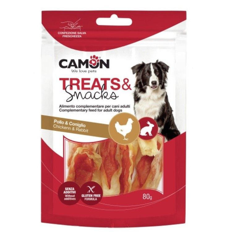 CAM-AE601 URECHI IEPURE SI CARNE DE PUI 80G