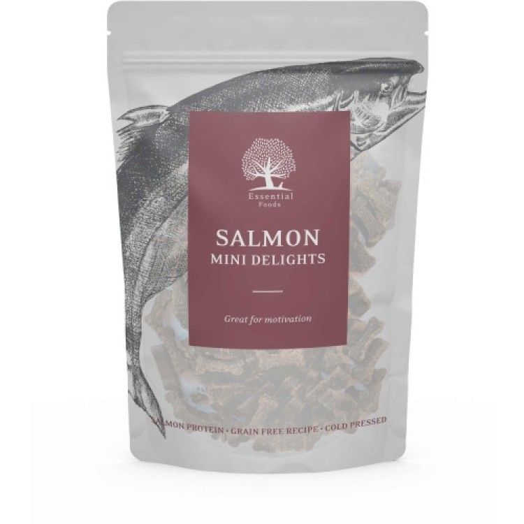 Recompense caini, Essential Mini Delights Somon, 100 g (Delicii - Caini)