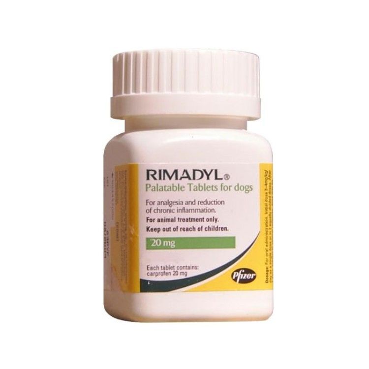 Rimadyl 20 mg - Farmacie Caini - PetMart Pet Shop Online
